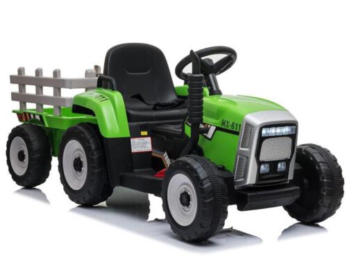 elektro kinderfahrzeug kinderauto traktor - grün -1.jpg