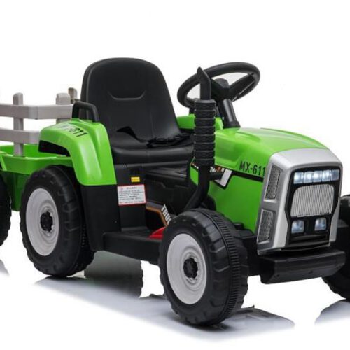 elektro kinderfahrzeug kinderauto traktor - grün -1.jpg