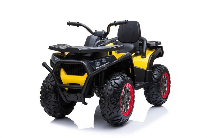 Kinderfahrzeug - Elektro Kinderquad "607" 2x45W, 12V7Ah - Gelb – Bild 7