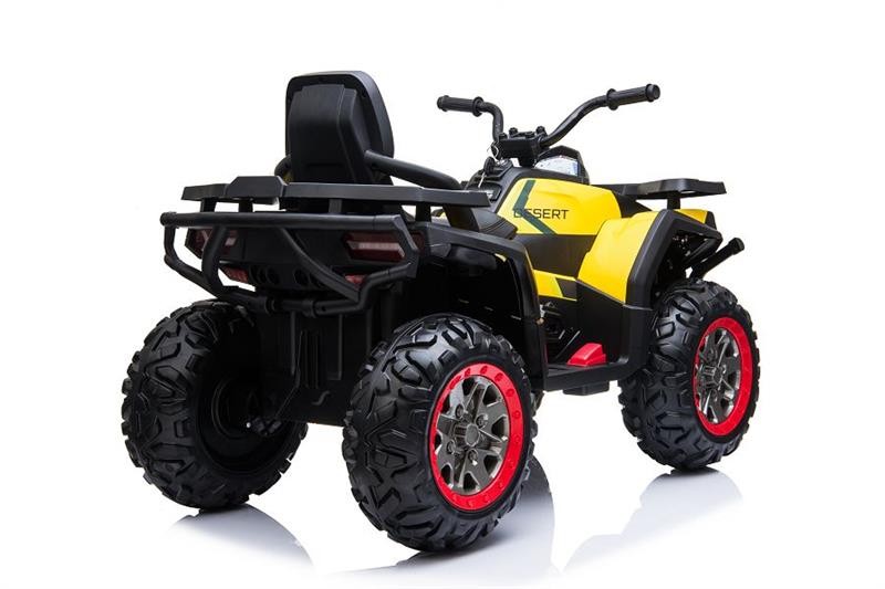 Kinderfahrzeug - Elektro Kinderquad "607" 2x45W, 12V7Ah - Gelb – Bild 8