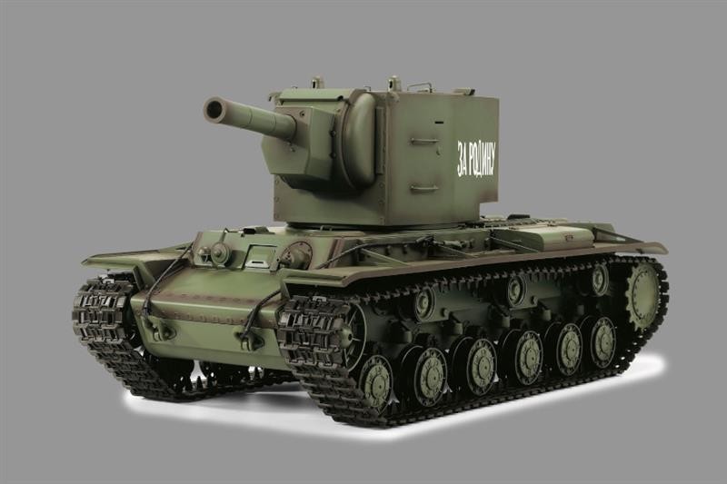 RC Panzer "Russicher KV-2" Heng Long 1:16 mit R&S, Metallgetriebe (Stahl) – Bild 18