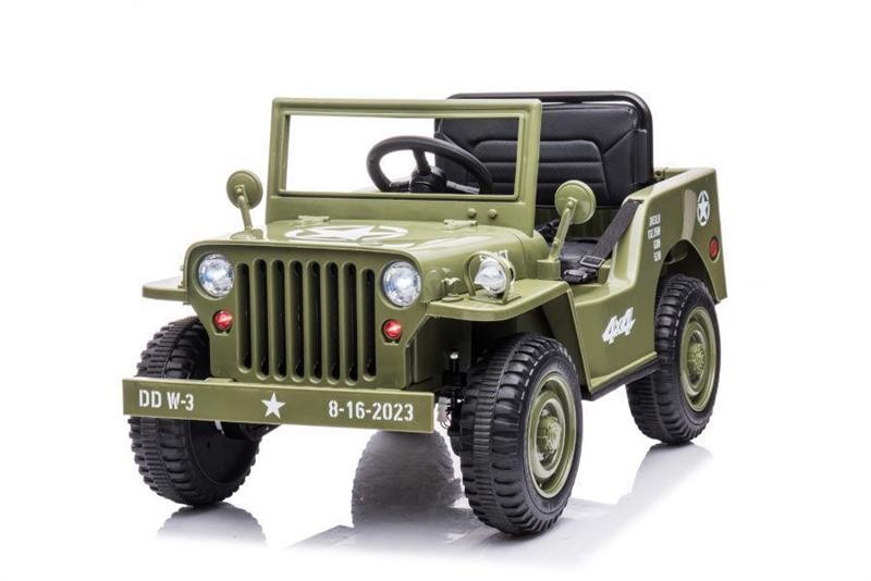 Kinderfahrzeug - Elektro Auto Offroad mit 12V7A Akku und 4x35W Motoren "Militär – Bild 14