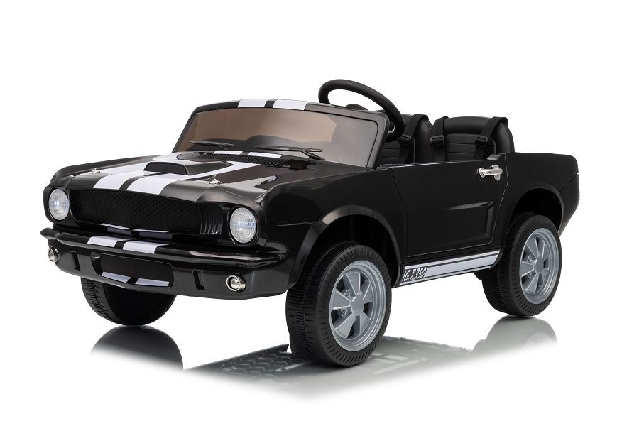 Elektro Kinder Auto 24V Shelby GT350 Oldtimer 24V7A-4x200W +EVA+Ledersitz – Bild 2