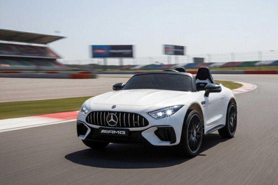 Kinderfahrzeug – Elektro Auto „Mercedes SL63 AMG“ 24V Akku, 4 Motor, lackiert
