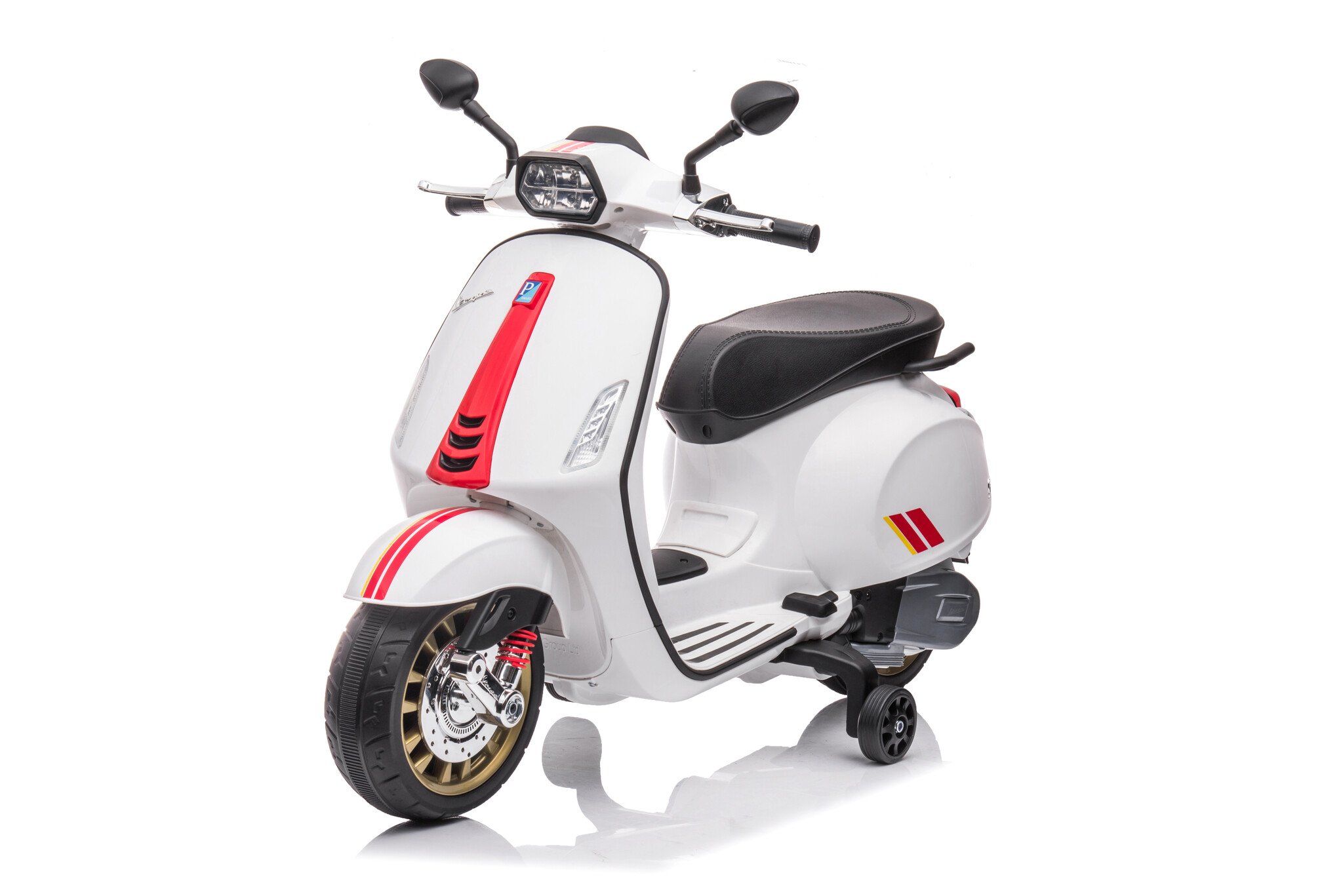 Vespa Sprint, 12-Volt-Elektroroller Mit Musik Und Mehr!