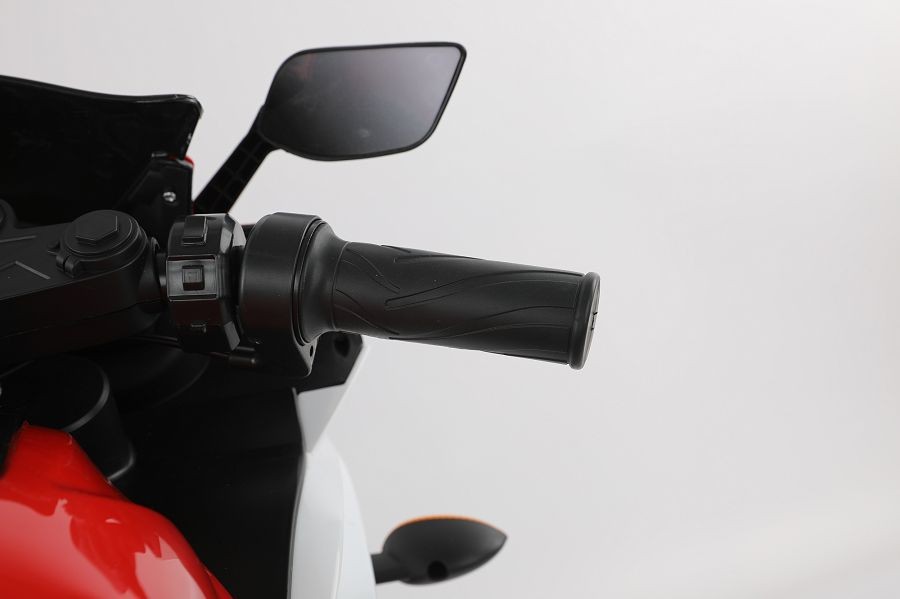 Elektro Kindermotorrad 888 – 12V 4,5A Akku – mit Stützräder, Musik und Lichter - – Bild 9