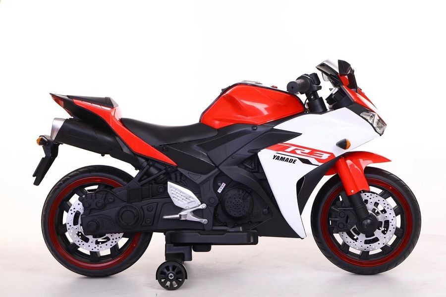 Elektro Kindermotorrad 888 – 12V 4,5A Akku – mit Stützräder, Musik und Lichter - – Bild 12