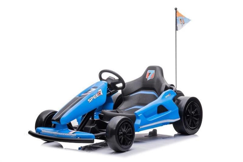 Kinder Elektroauto "e-Gokart" mit 24V und Driftfunktion + 24V7A Akku und 2 Motor