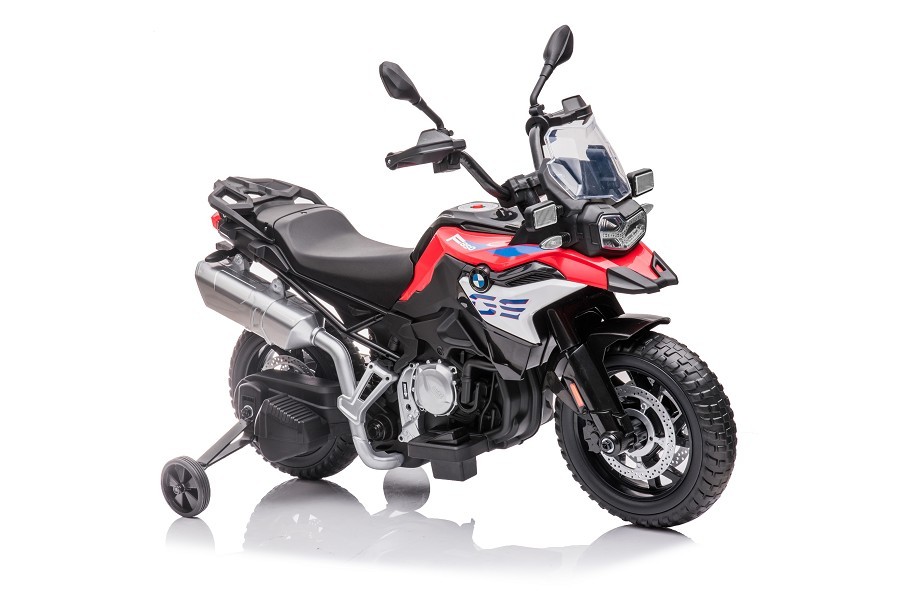 Elektro Kindermotorrad BMW F850 GS 12V7A Akku mit Stützräder, Musik und Licht