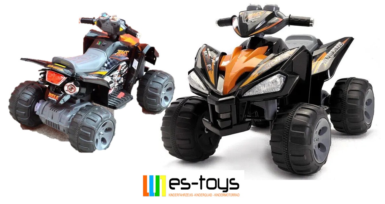 Neues Kinder Fahrzeug - Elektro Kinder Quad, 2x12V Motoren - 12V7Ah Akku