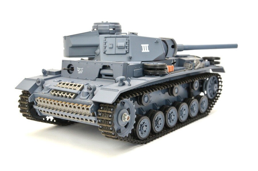 RC Panzer „Kampfwagen III“ 1:16 Heng Long -Rauch&Sound – mit Stahlgetriebe – Bild 14