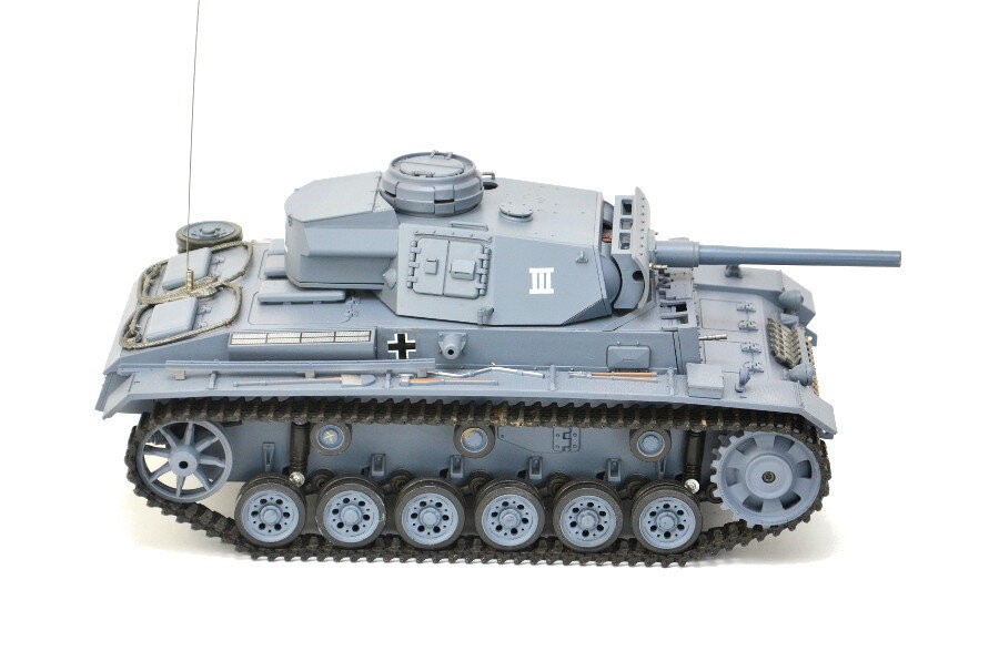 RC Panzer „Kampfwagen III“ 1:16 Heng Long -Rauch&Sound – mit Stahlgetriebe – Bild 15