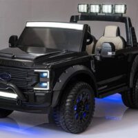 Elektro Kinderauto "Ford Super Duty" 12V10AH Akku und 4 Motoren Leder EVA