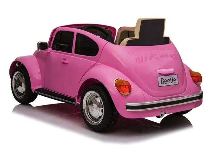 Volkswagen Beetle Classic Car, Ein 12-Volt-Kinderauto Mit Gummireifen Und Mehr! – Bild 3