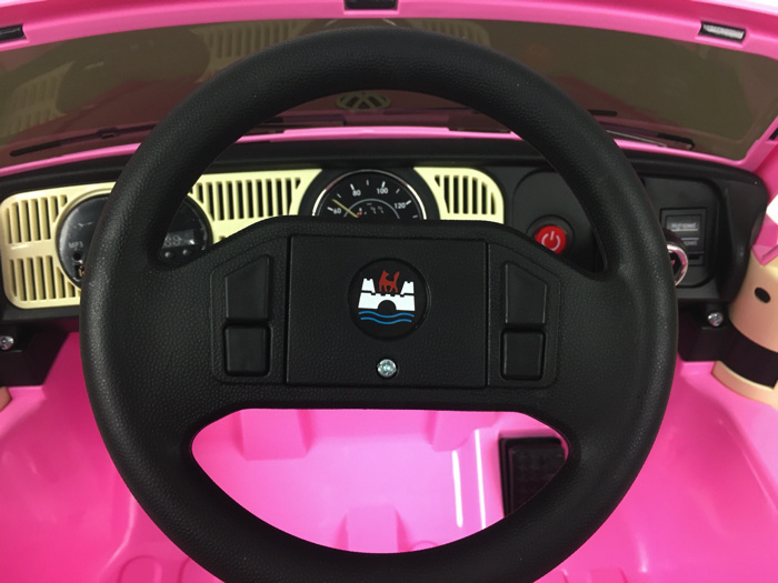 Volkswagen Beetle Classic Car, Ein 12-Volt-Kinderauto Mit Gummireifen Und Mehr! – Bild 5