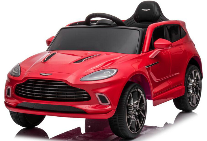 Aston Martin 12V Elektro-Kinderauto Mit Gummireifen, Ledersitz Und Mehr!