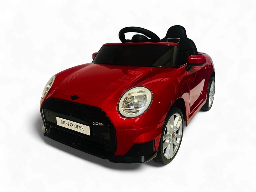 Mini Cooper S, 12-Volt-Kinderauto Mit Gummireifen Und Mehr!