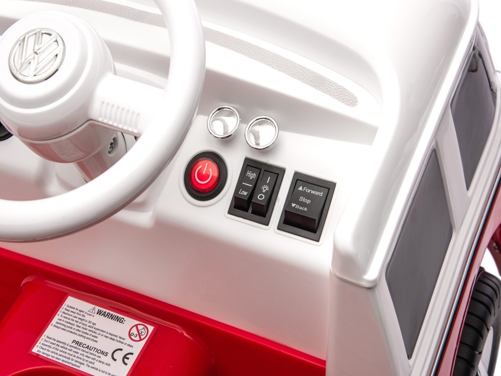 Volkswagen T1 Oldtimerbus, 12-Volt-Kinderauto Mit Gummireifen Und Mehr! – Bild 6