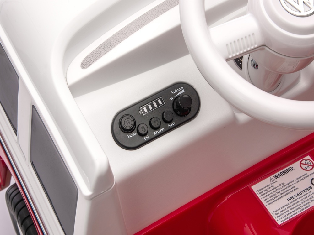Volkswagen T1 Oldtimerbus, 12-Volt-Kinderauto Mit Gummireifen Und Mehr! – Bild 7
