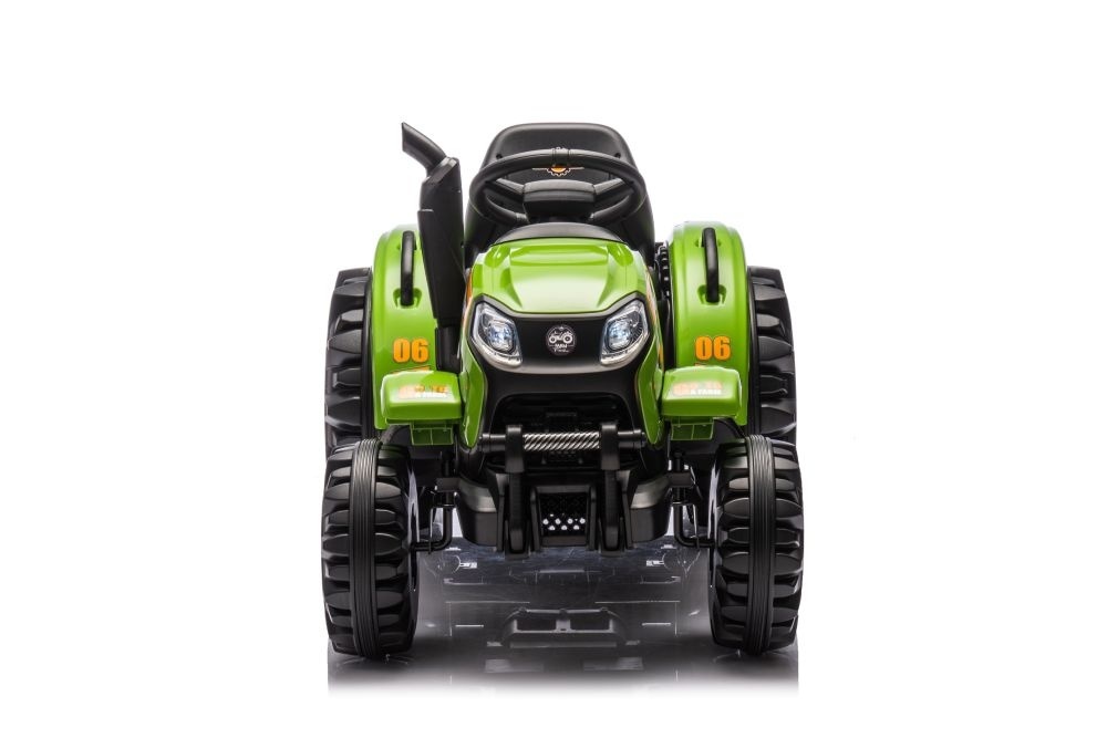 Elektrotraktor Mit Anhänger, 12 Volt, Musikmodul, Bluetooth – Bild 2