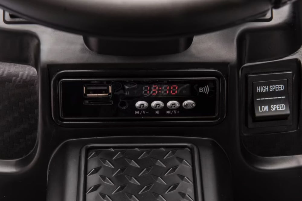 Elektrotraktor Mit Anhänger, 12 Volt, Musikmodul, Bluetooth – Bild 10