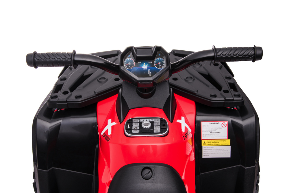 24-Volt-Lithium-Elektro-Quad, 4 Motoren, Gummireifen, Ledersitz Und Mehr! – Bild 11