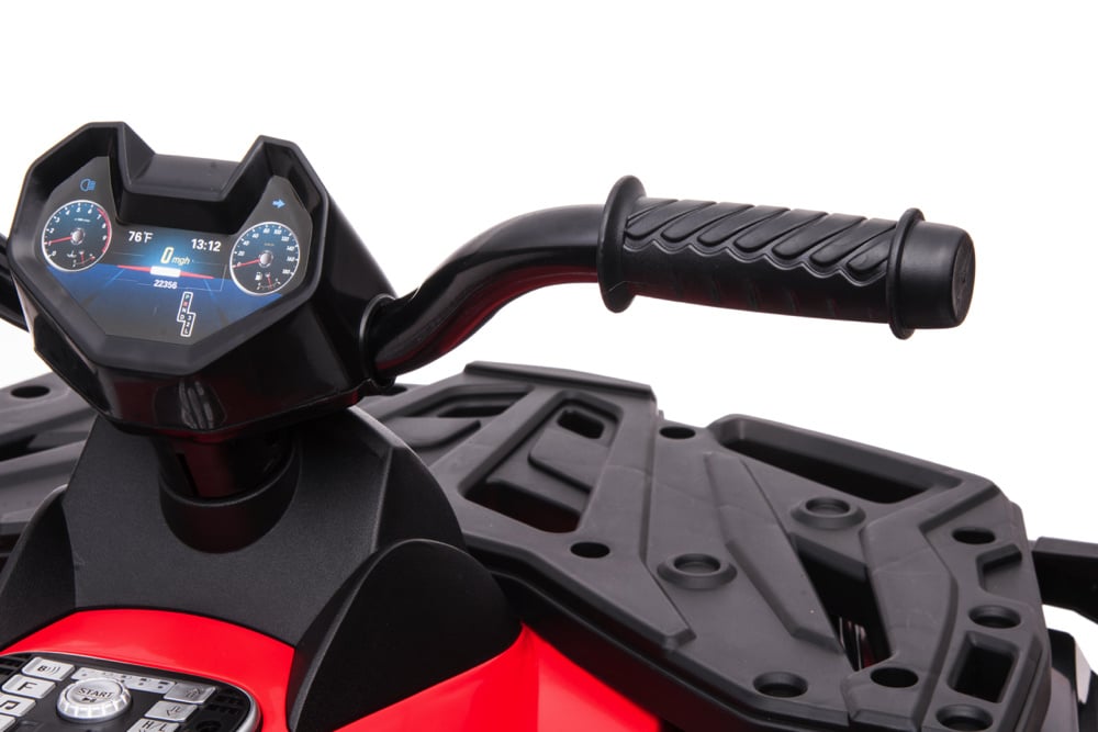 24-Volt-Lithium-Elektro-Quad, 4 Motoren, Gummireifen, Ledersitz Und Mehr! – Bild 12