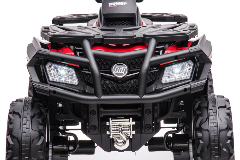 24-Volt-Lithium-Elektro-Quad, 4 Motoren, Gummireifen, Ledersitz Und Mehr! – Bild 3