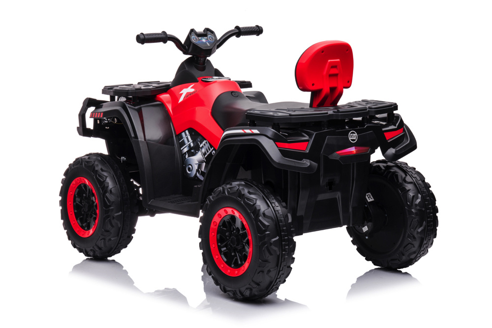 24-Volt-Lithium-Elektro-Quad, 4 Motoren, Gummireifen, Ledersitz Und Mehr! – Bild 6