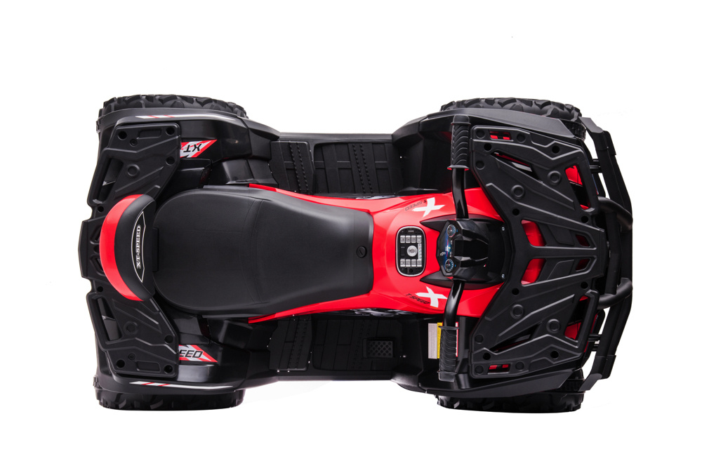 24-Volt-Lithium-Elektro-Quad, 4 Motoren, Gummireifen, Ledersitz Und Mehr! – Bild 7