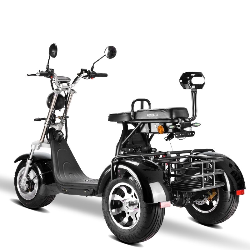Coco Bike E-Scooter drei Räder Trike 80km Reichweite 2x 60V | 2000W | 20AH Akku – Bild 7