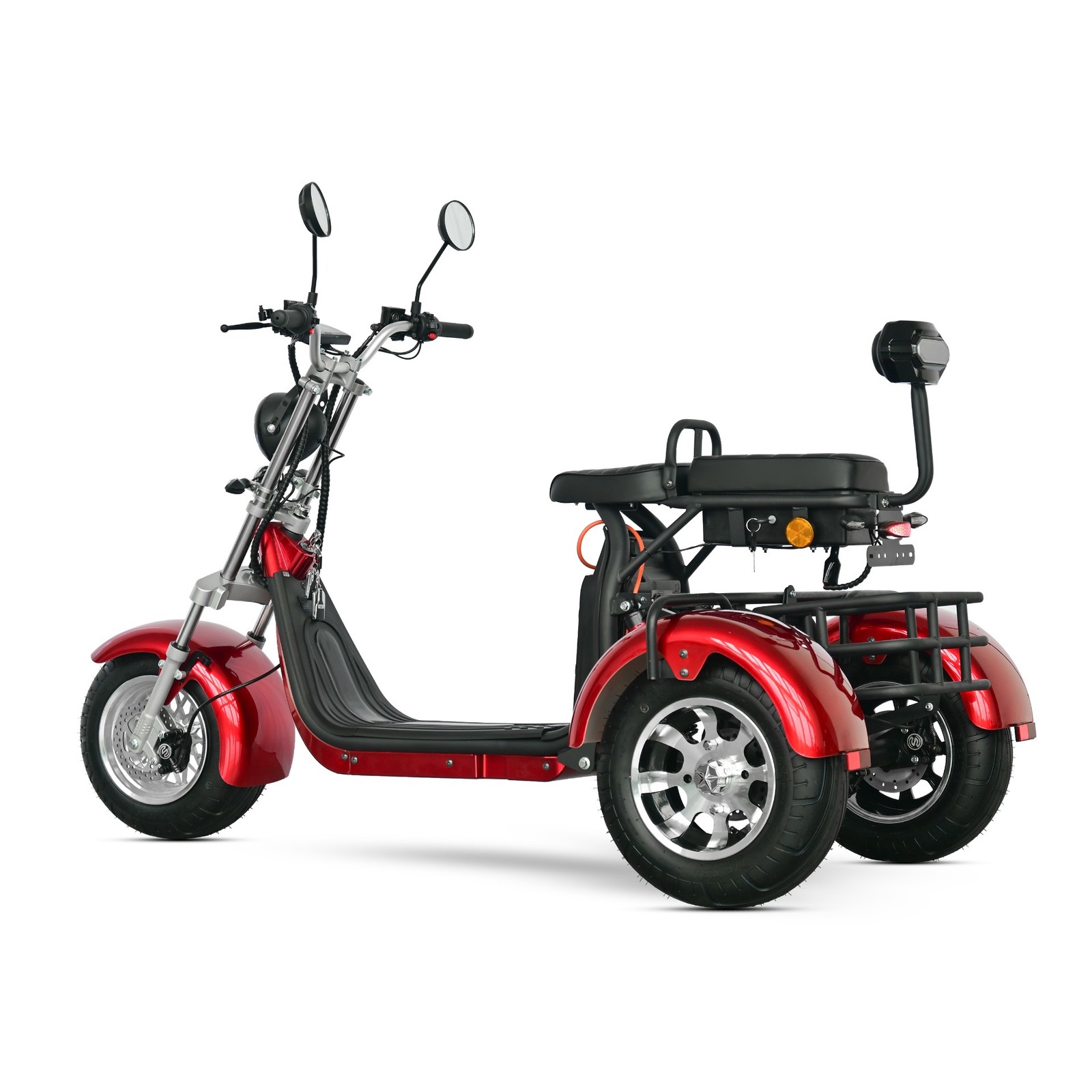 Coco Bike E-Scooter drei Räder Trike 80km Reichweite 2x 60V | 2000W | 20AH Akku – Bild 8