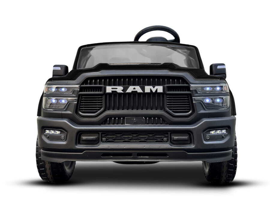 2-Sitzer Elektro Kinderauto Dodge RAM 2500 „Rebel“ 24V, Ledersitz, EVA