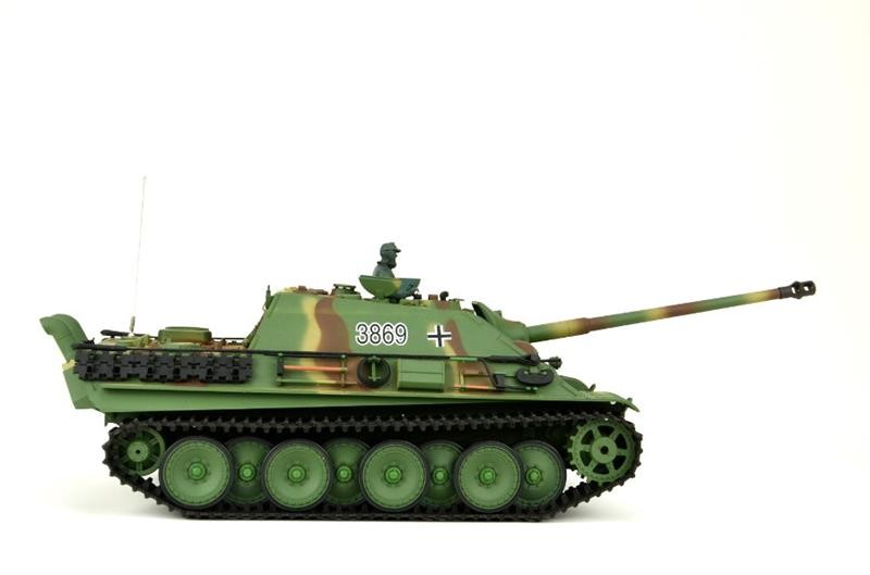 RC Panzer "Jagdpanther" Heng Long 1:16 mit Rauch&Sound und Metallgetriebe -2,4Gh – Bild 2
