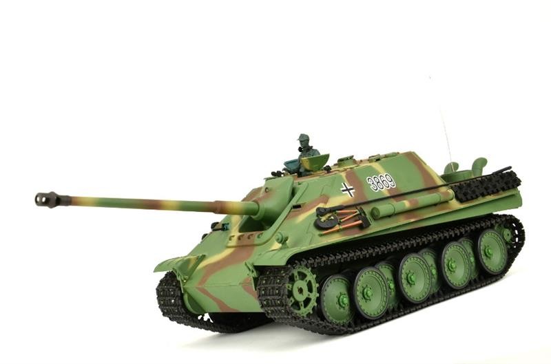 RC Panzer "Jagdpanther" Heng Long 1:16 mit Rauch&Sound und Metallgetriebe -2,4Gh – Bild 4
