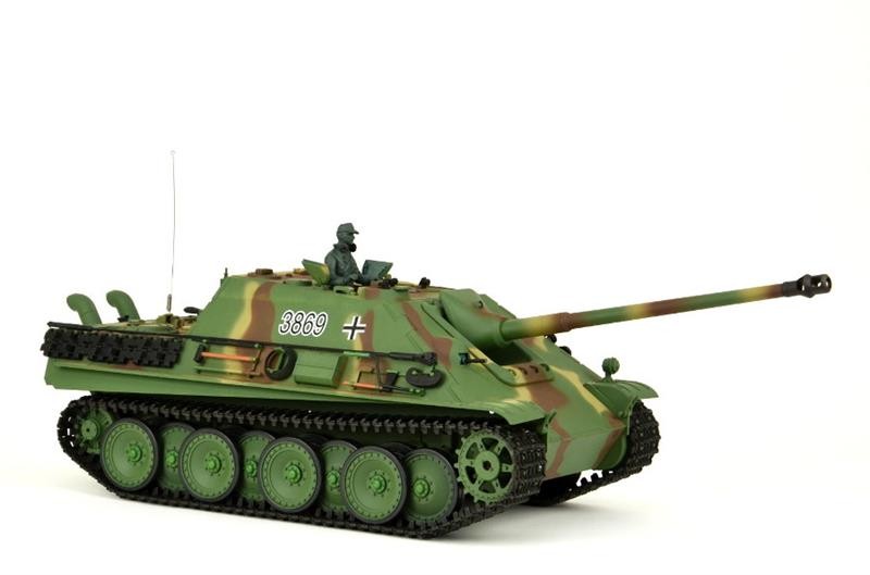 RC Panzer "Jagdpanther" Heng Long 1:16 mit Rauch&Sound und Metallgetriebe -2,4Gh – Bild 5