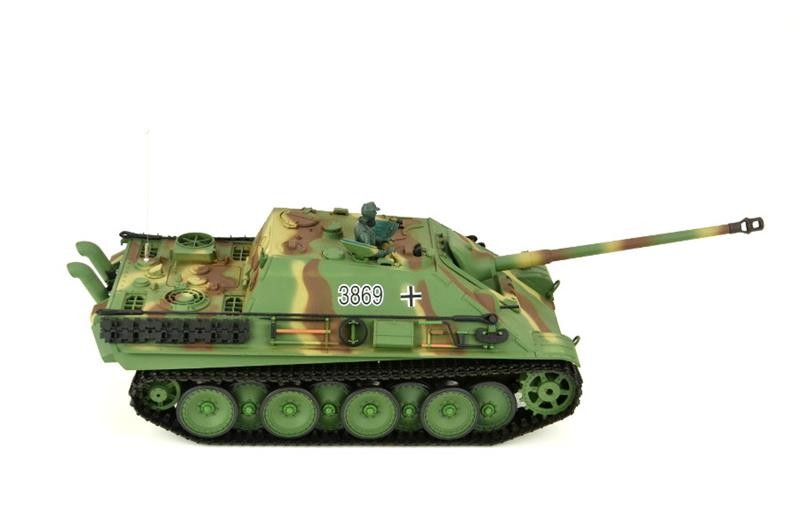 RC Panzer "Jagdpanther" Heng Long 1:16 mit Rauch&Sound und Metallgetriebe -2,4Gh – Bild 9