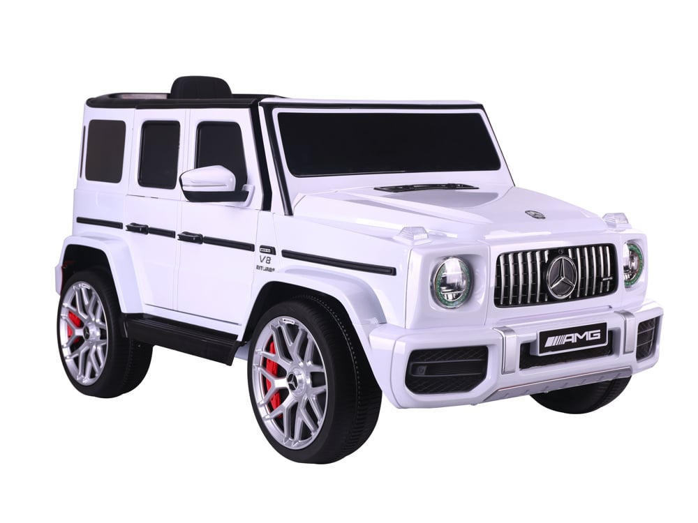 Mercedes G63, 12-Volt-Kinderbatterieauto, Gummireifen, Ledersitz Und Mehr! – Bild 2