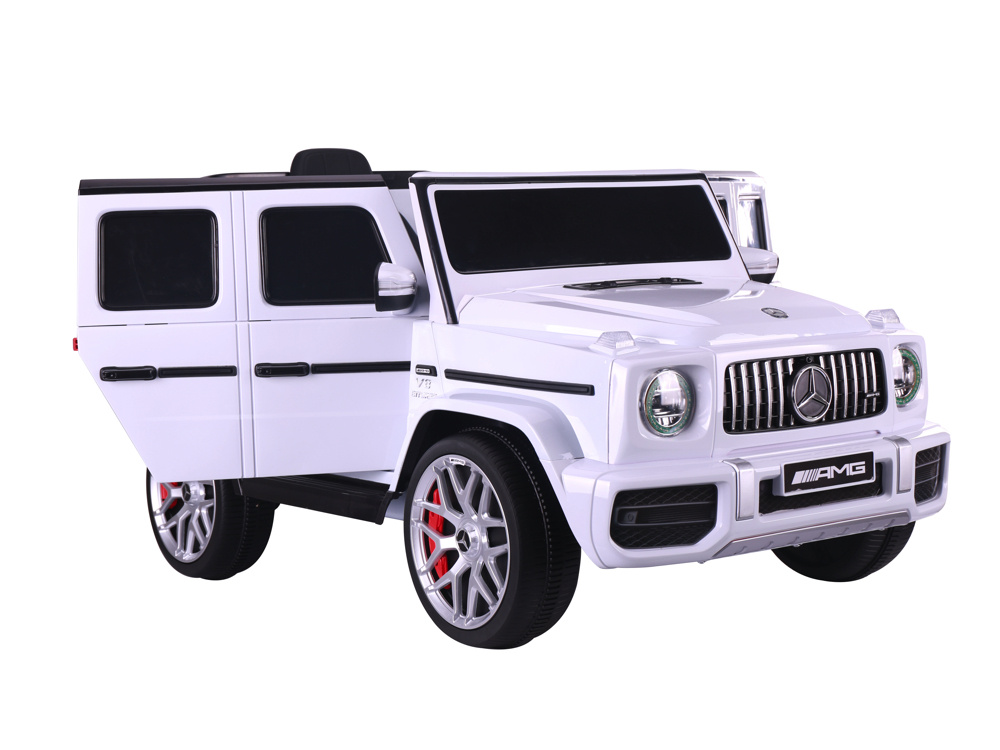 Mercedes G63, 12-Volt-Kinderbatterieauto, Gummireifen, Ledersitz Und Mehr! – Bild 3