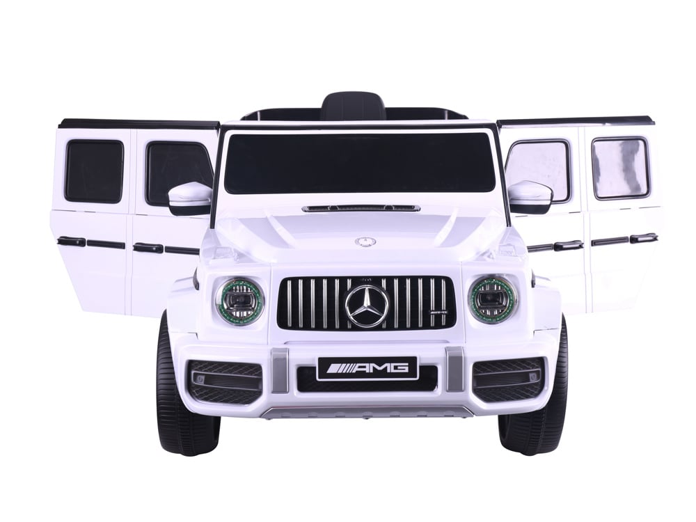 Mercedes G63, 12-Volt-Kinderbatterieauto, Gummireifen, Ledersitz Und Mehr! – Bild 5
