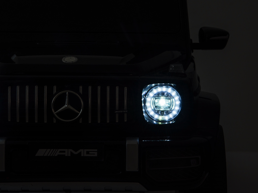 Mercedes G63, 12-Volt-Kinderbatterieauto, Gummireifen, Ledersitz Und Mehr! – Bild 9