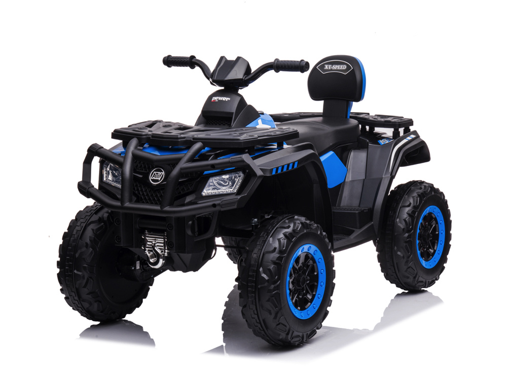 24-Volt-Lithium-Elektro-Quad, 4 Motoren, Gummireifen, Ledersitz Und Mehr!