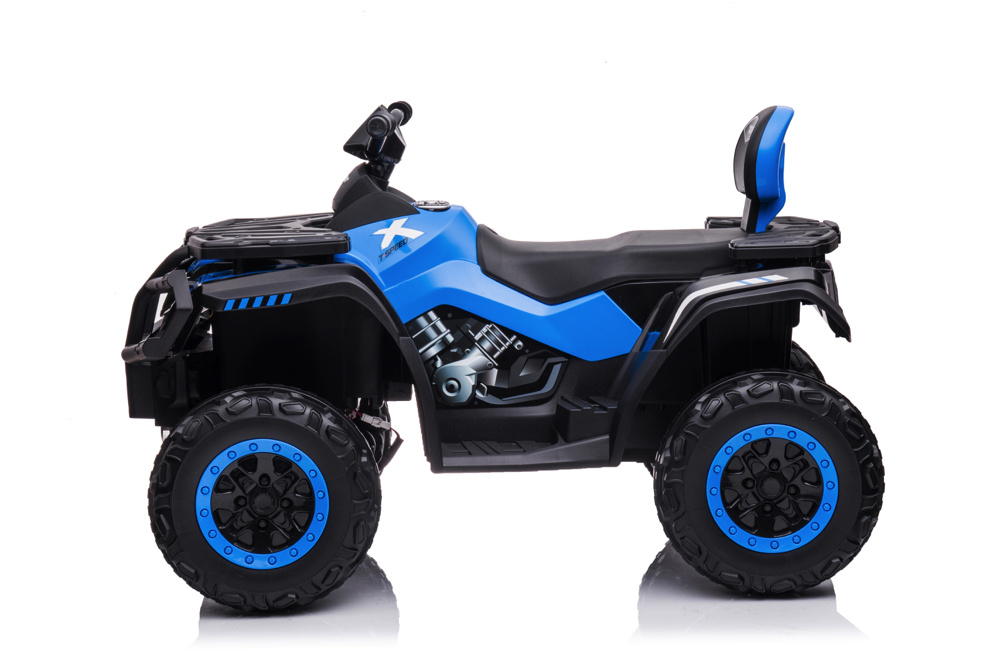24-Volt-Lithium-Elektro-Quad, 4 Motoren, Gummireifen, Ledersitz Und Mehr! – Bild 4