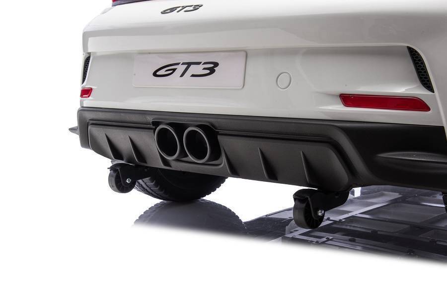Kinderfahrzeug – Elektro Auto „Porsche 911 GT3“ – Lizenziert – 24V10A Akku, Leise Motoren, 2,4Ghz Fernsteuerung, MP3+Ledersitz+EVA – Bild 7