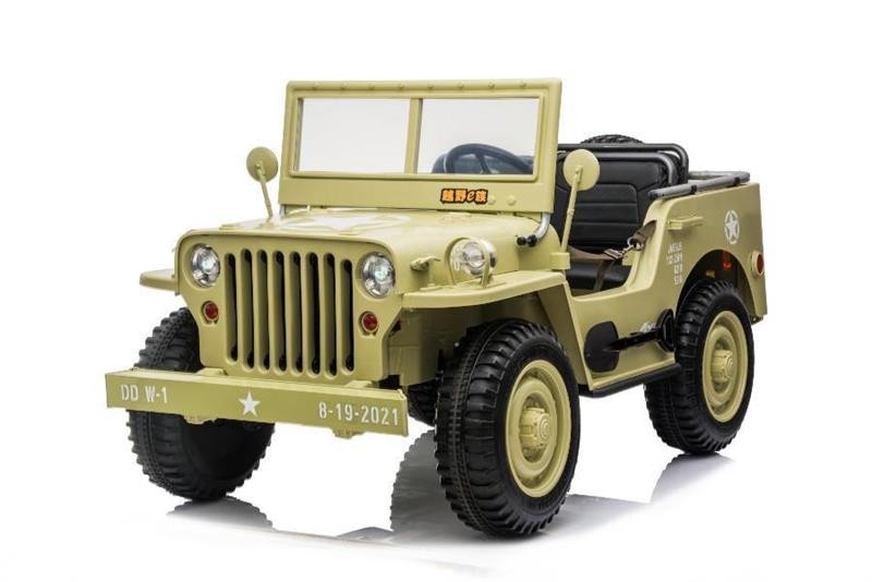Kinderfahrzeug - Elektro Auto Offroad 3 Sitzer mit 12V14A Akku und 4 Motoren – Bild 2