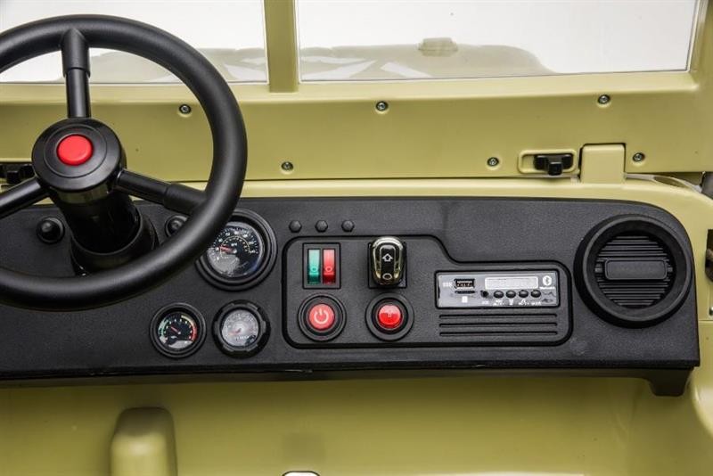 Kinderfahrzeug - Elektro Auto Offroad 3 Sitzer mit 12V14A Akku und 4 Motoren – Bild 5