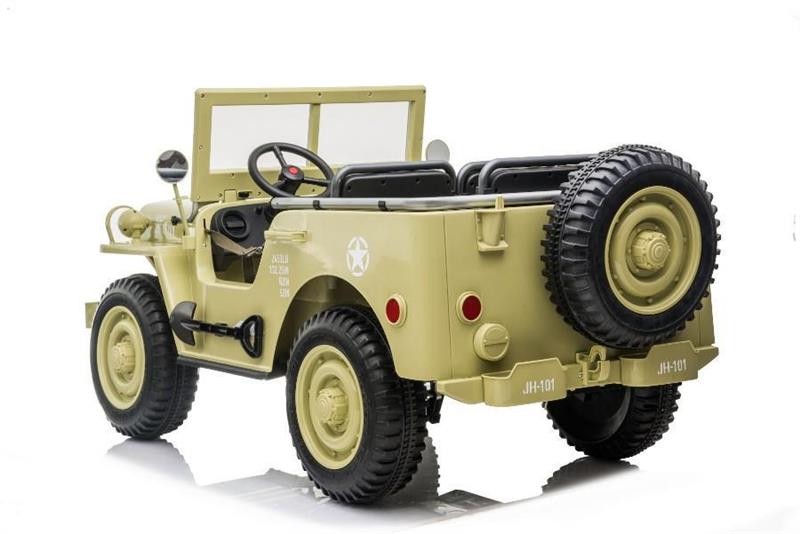 Kinderfahrzeug - Elektro Auto Offroad 3 Sitzer mit 12V14A Akku und 4 Motoren – Bild 6