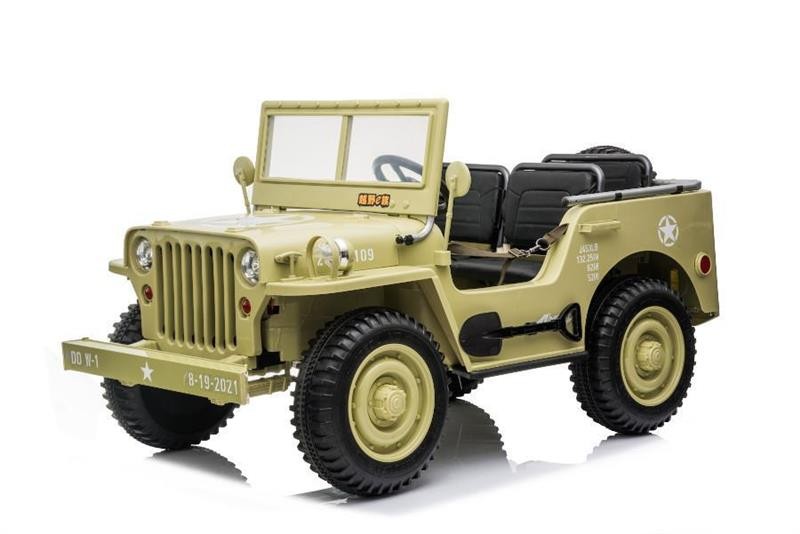Kinderfahrzeug - Elektro Auto Offroad 3 Sitzer mit 12V14A Akku und 4 Motoren – Bild 11