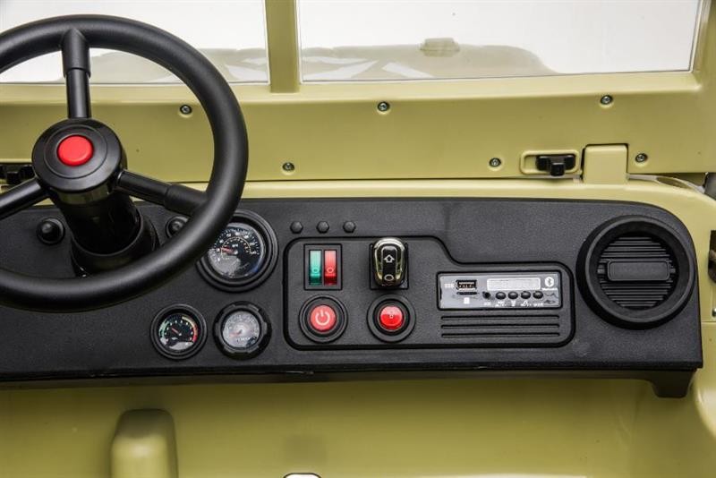 Kinderfahrzeug - Elektro Auto Offroad 3 Sitzer mit 12V14A Akku und 4 Motoren – Bild 13