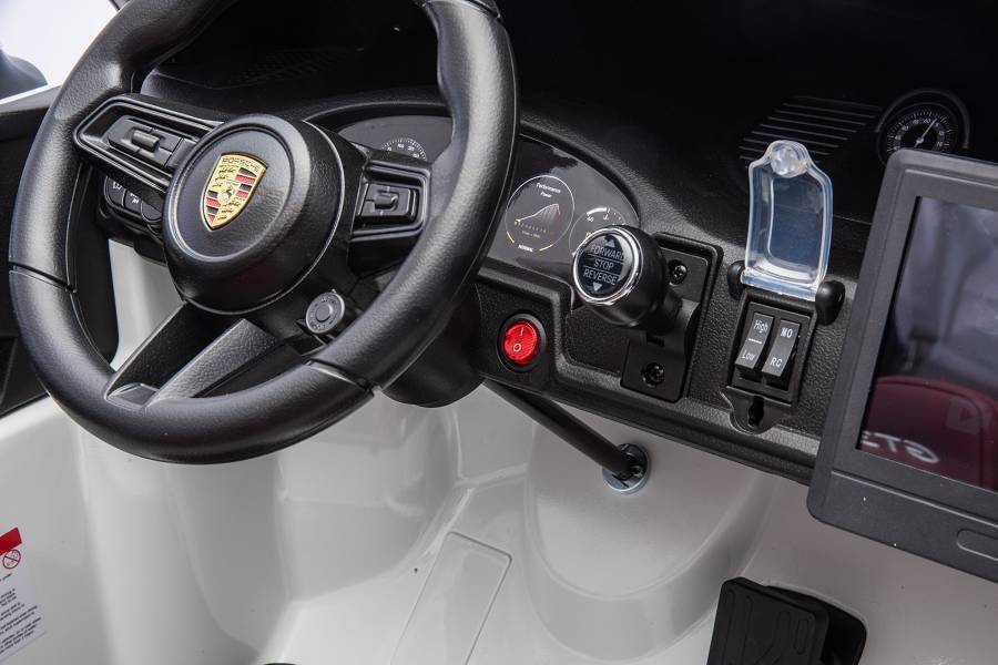 Kinderfahrzeug – Elektro Auto „Porsche 911 GT3“ – Lizenziert – 24V10A Akku, Leise Motoren, 2,4Ghz Fernsteuerung, MP3+Ledersitz+EVA – Bild 9